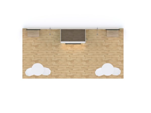 10' x 20' Eco Friendly Designs Trade Show Display, model ECODH-2060