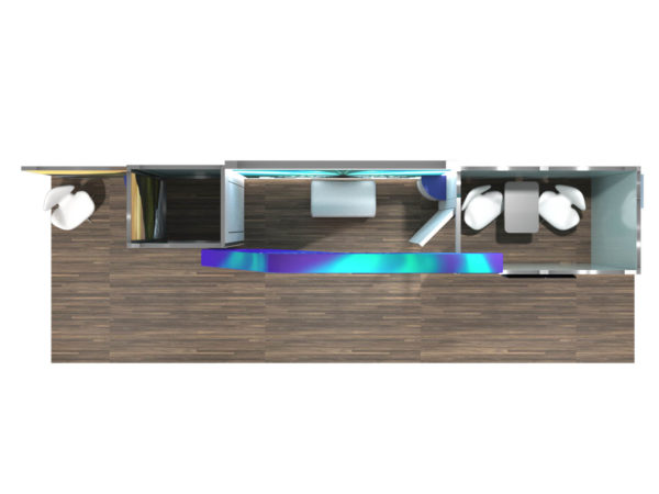Eco Friendly Designs trade show display model ECODH-3122