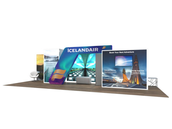 Eco Friendly Designs trade show display model ECODH-3122