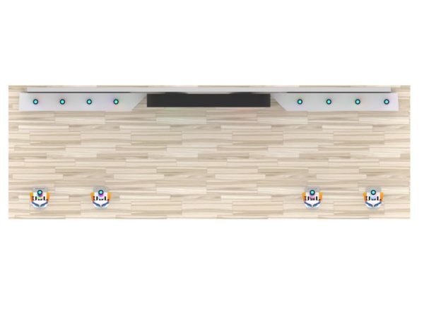 10' x 30' Eco Friendly Designs trade show display, model ECODH-3127