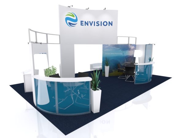 20' x 30' Gravitee Modular trade show display, model GKDH-5086