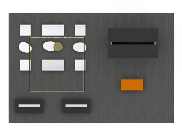 20' x 30' Gravitee Modular trade show display, model GKDH-5153