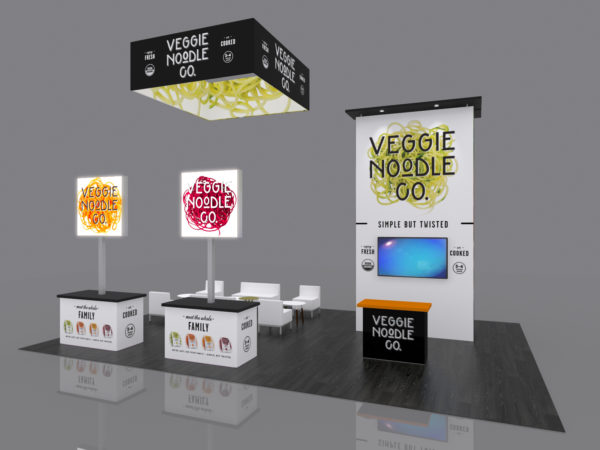 20' x 30' Gravitee Modular trade show display, model GKDH-5153