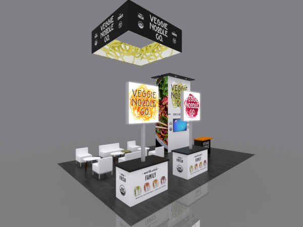 20' x 30' Gravitee Modular trade show display, model GKDH-5153