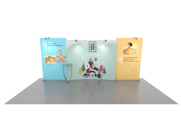 10' x 20' Symphony Portable Trade Show Display, Model SYKDH-2010