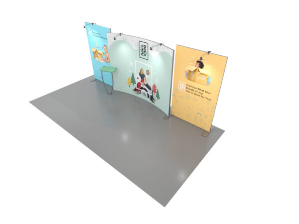 10' x 20' Symphony Portable Trade Show Display, Model SYKDH-2010