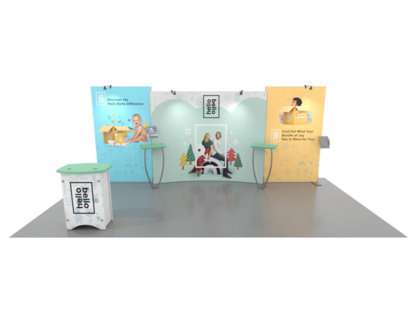 10' x 20' Symphony Portable Trade Show Display, Model SYKDH-2011
