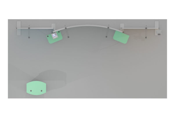 10' x 20' Symphony Portable Trade Show Display, Model SYKDH-2011