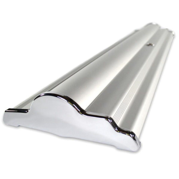 SilverStep® retractable banner stand, model SSDH-3692