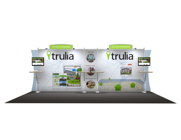10' x 20' Sacagawea trade show display, model VKDH-2110