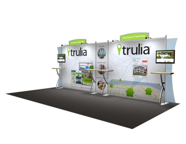 10' x 20' Sacagawea trade show display, model VKDH-2110